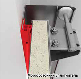 Новый боковой уплотнитель