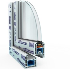 Металопластикові вікна Україна з профілю Vigrand 3